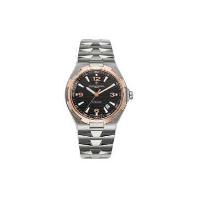 VACHERON CONSTANTIN ROSE GOLD AND STAINLESS STEEL AUTOMATIC WATCH 47040/B01M